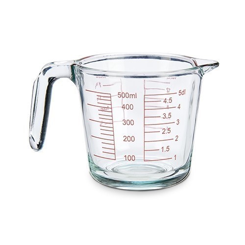 JARRA MEDIDORA VIVALTO 0.5L VIDRIO